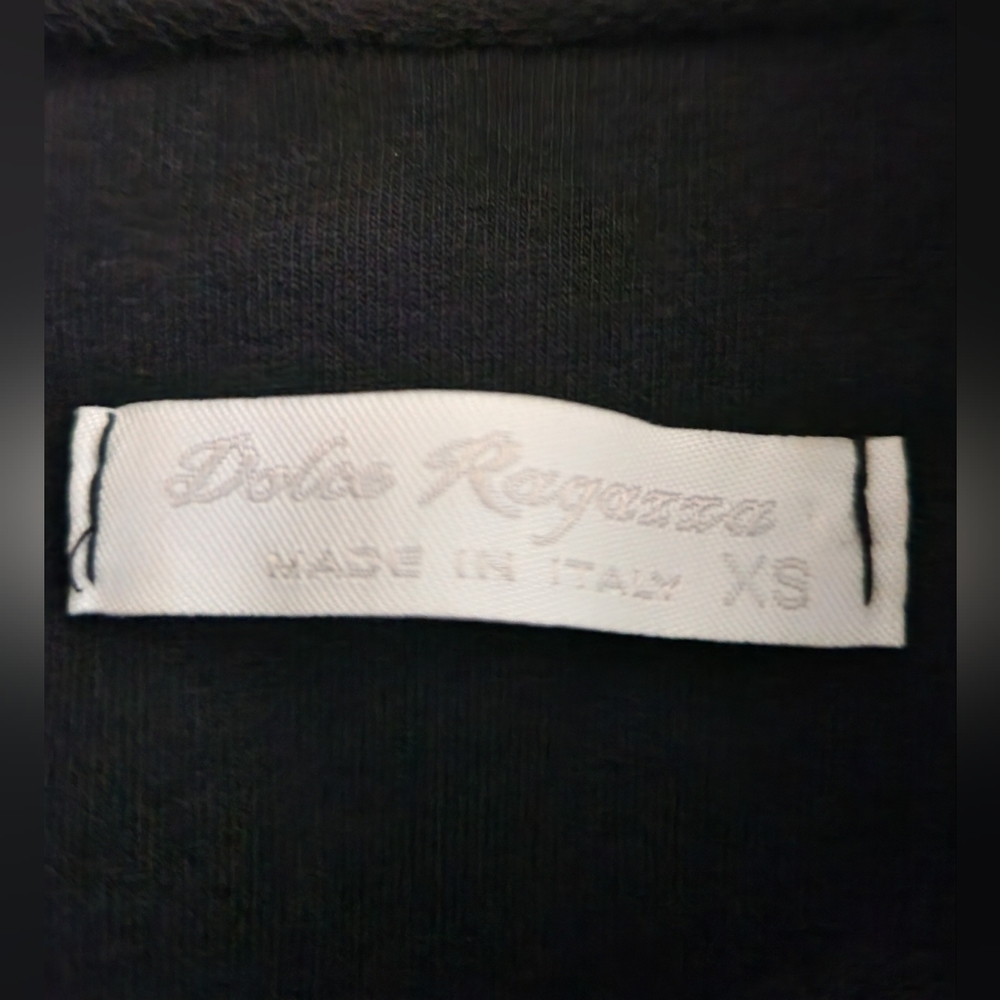 Dolce Ragazza Mixed Material Open Front Jacket - Picture 2 of 7